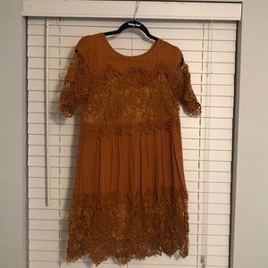 Lace dress! Prefect for fall 🍂🍁 Never worn!